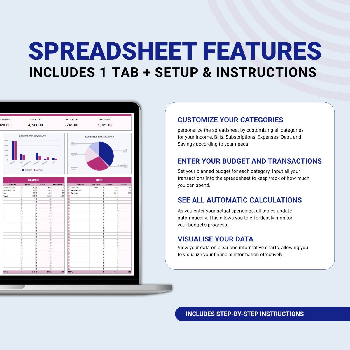 Debt Snowball Tracker - Organization Masters