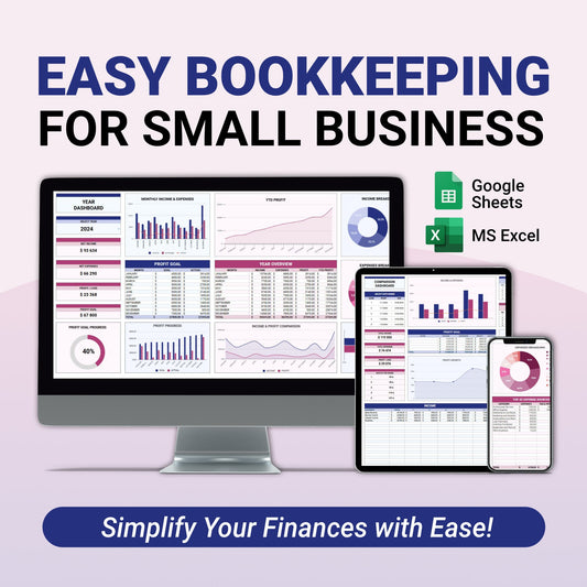 Easy Bookkeeping for Small Business - Organization Masters