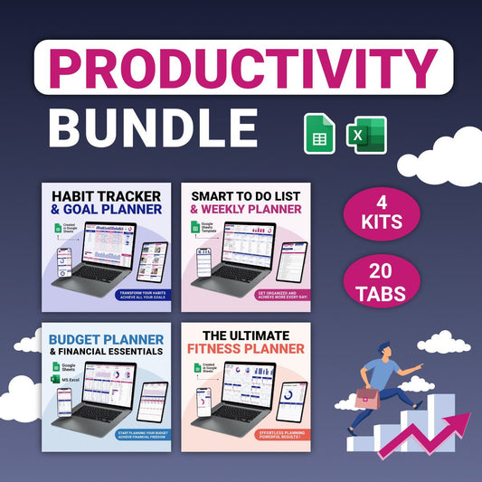 Productivity Bundle: 4 Powerful Products - Organization Masters